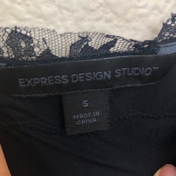 ESPRESS DESIGN STUDIO Small Sexy Black Camisole Tank 93% Silk 7% Spandex NWOT - Picture 14 of 14